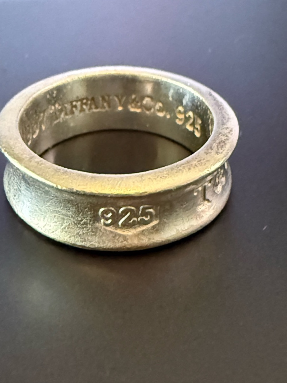 Tiffany 1837 Collection Sterling Silver Band Ring - Picture 7 of 9